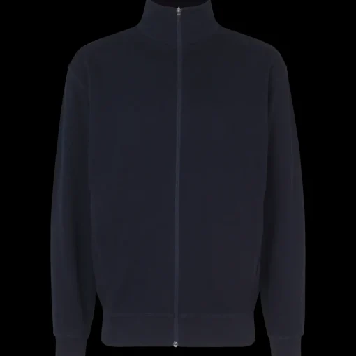 Hot ID herre sweat cardigan navy str. M