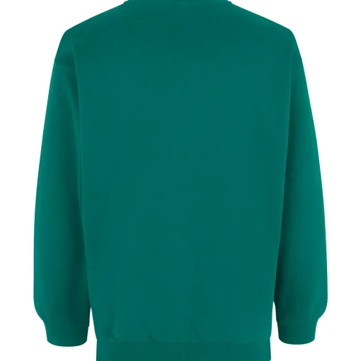 Outlet ID klassisk herre sweatshirt grøn str. L