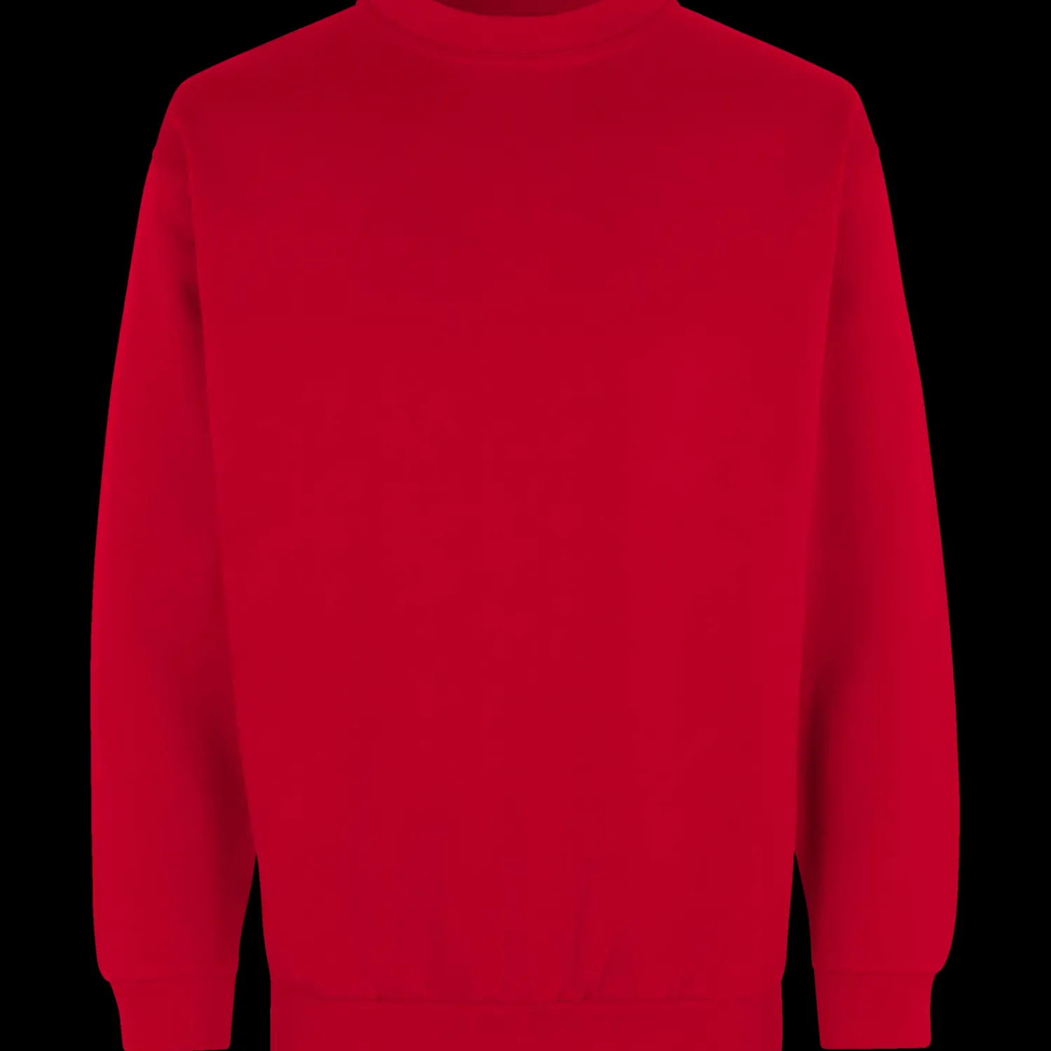 ID Trøjer Og Sweatshirts^klassisk herre sweatshirt rød str. XL