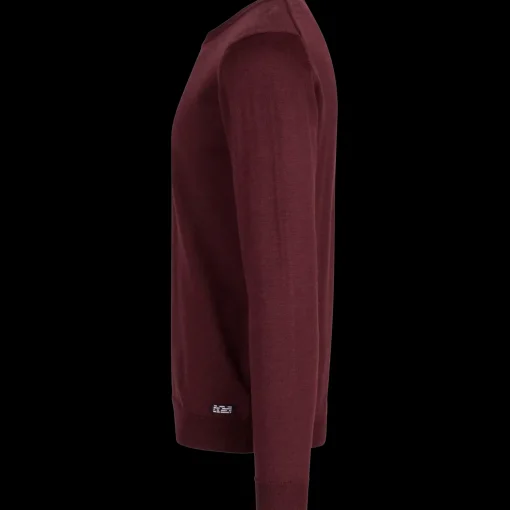 New ID Pullover herre bordeaux melange str. XL