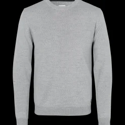 ID Trøjer Og Sweatshirts^S650 Pullover herre lys grå melange str. L