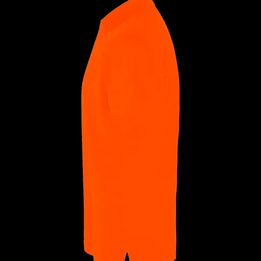 ID T-Shirts^stretch herre poloshirt orange str. XL