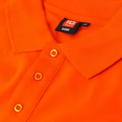 ID T-Shirts^stretch herre poloshirt orange str. XL