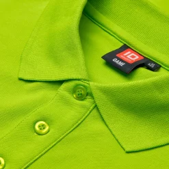 ID stretch herre poloshirt lime str. 2XL