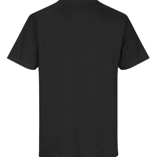 ID T-Time t-shirt kortærmet sort str. XL