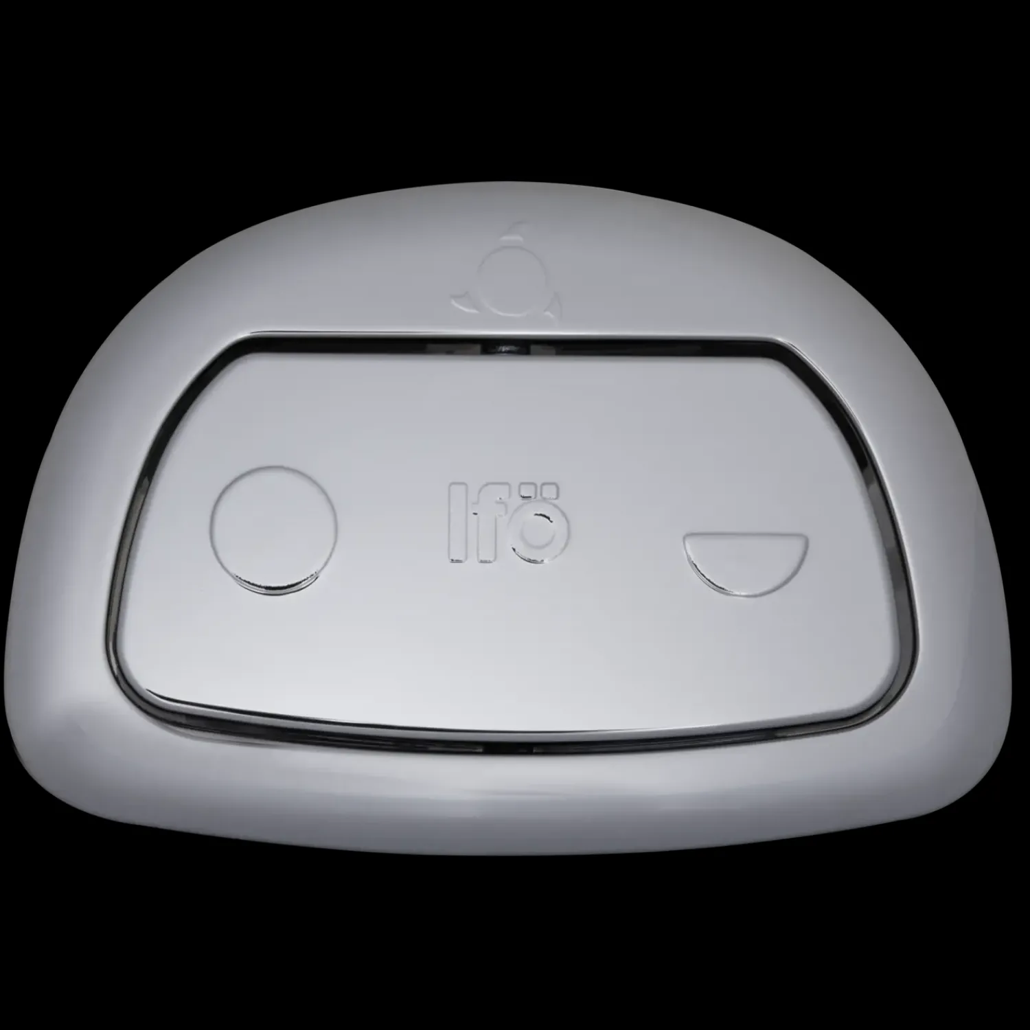 Ifö Toiletter^Sign trykknap komplet krom