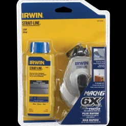 Irwin Måleværktøj Og Opmærkning^kridtsnor SL6X sampak inkl. blåt kridt
