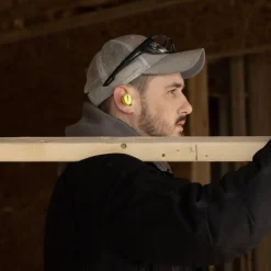 Høreværn^ISOTunes høreværn og headset sort/neon gul