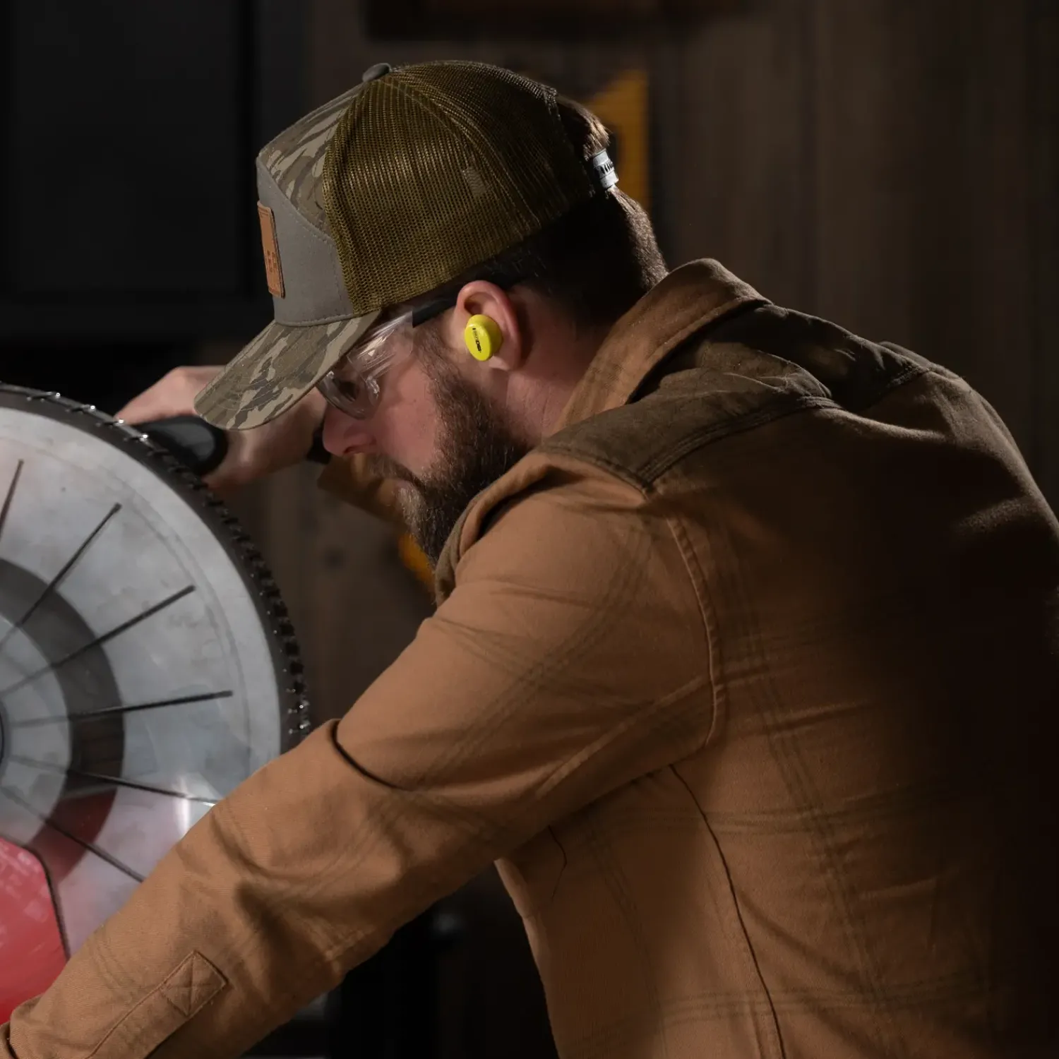 Høreværn^ISOTunes høreværn og headset sort/neon gul