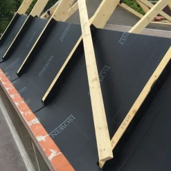 Undertag Og Tilbehør^Isowind  ventilationsplader sort 2,5x1090x1600 mm