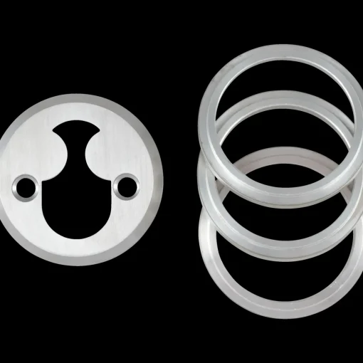 Jasa Låsekasser, Cylindre Og Dørbeslag^universal oval cylinderring 6-21 mm indvendig stål