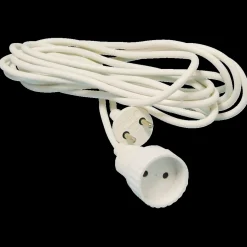 JO-EL Kabler Og Ledninger^forlængerledning 5 meter 2X1,5mm2 hvid