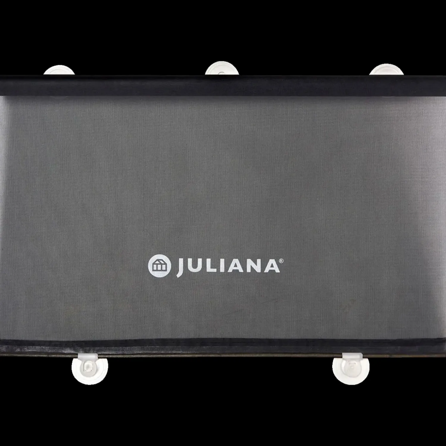 Juliana drivhus rullegardin sort 67,5x200 cm - 2 stk.