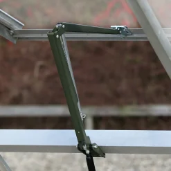 Juliana Store Drivhuse Over 10 M²^Gartner 21,4 m² drivhus alu/sort med 3mm hærdet glas