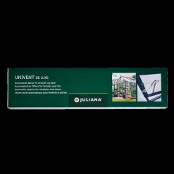 Discount Juliana Gartner 18,8 m² drivhus alu/sort med 10mm polycarbonat