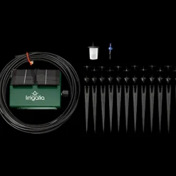 Juliana Drivhusindretning^solcelle vandingspumpe inkl. 12 stk. dryppinde