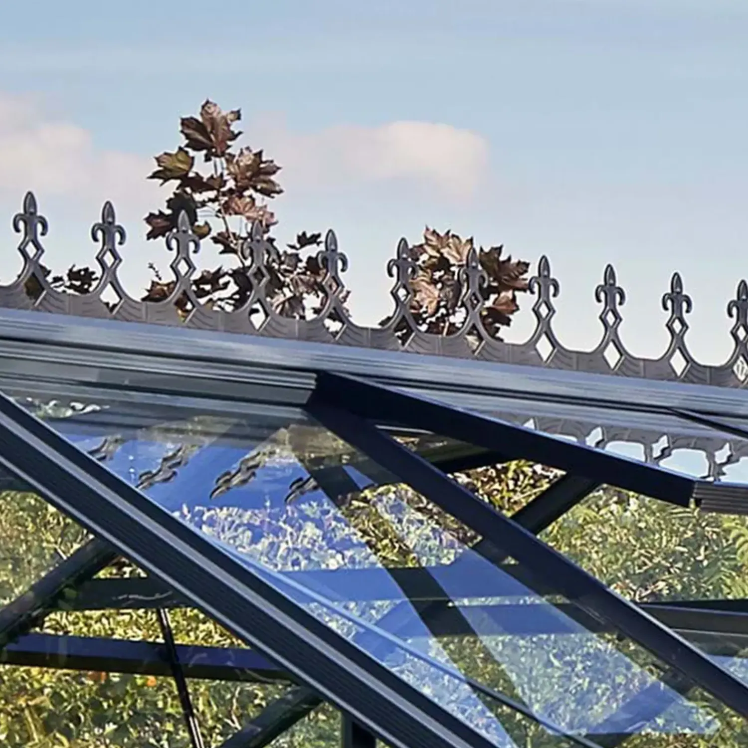 Juliana tagudsmykning sort til Premium 10,9 m²