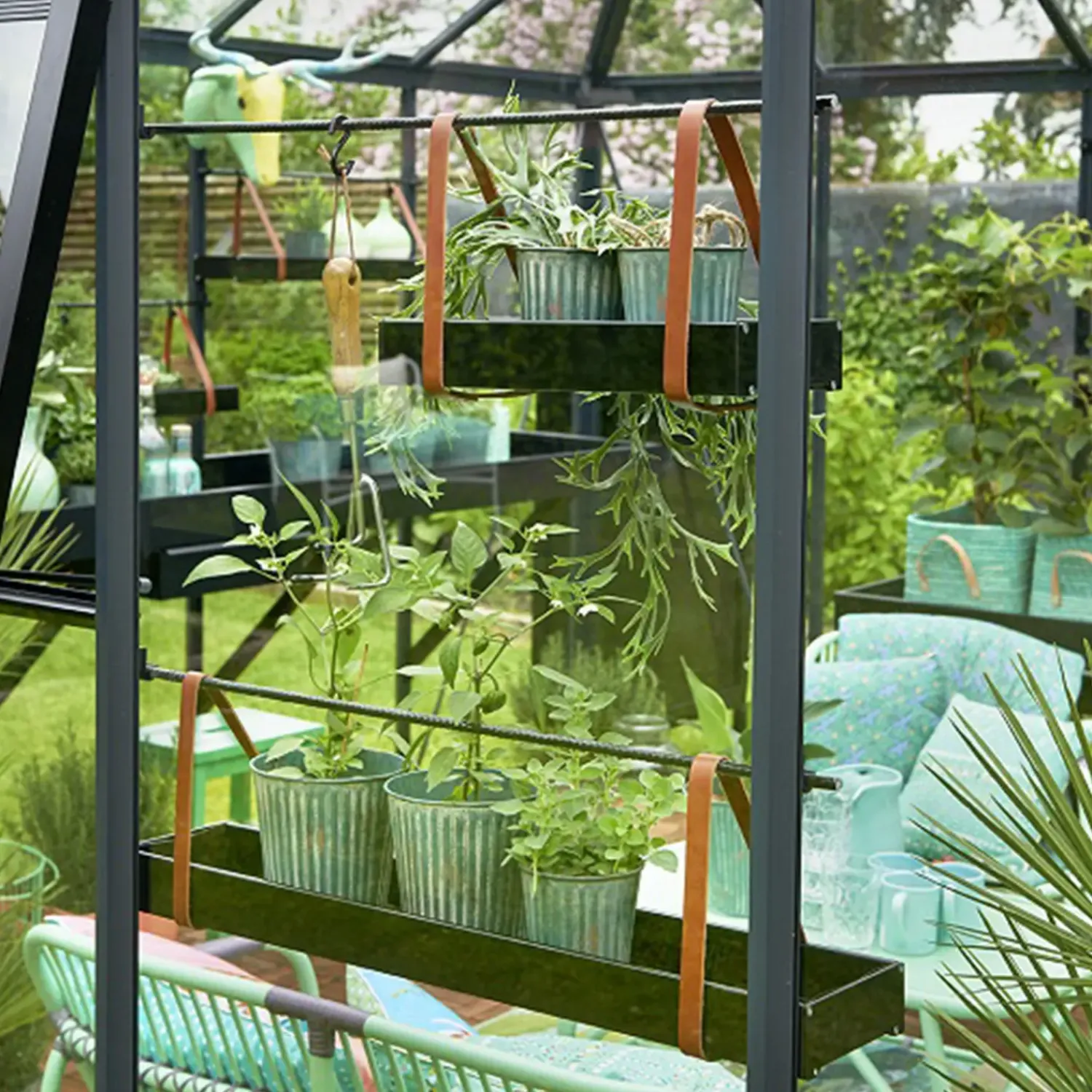 Juliana tagudsmykning sort til Premium 10,9 m²