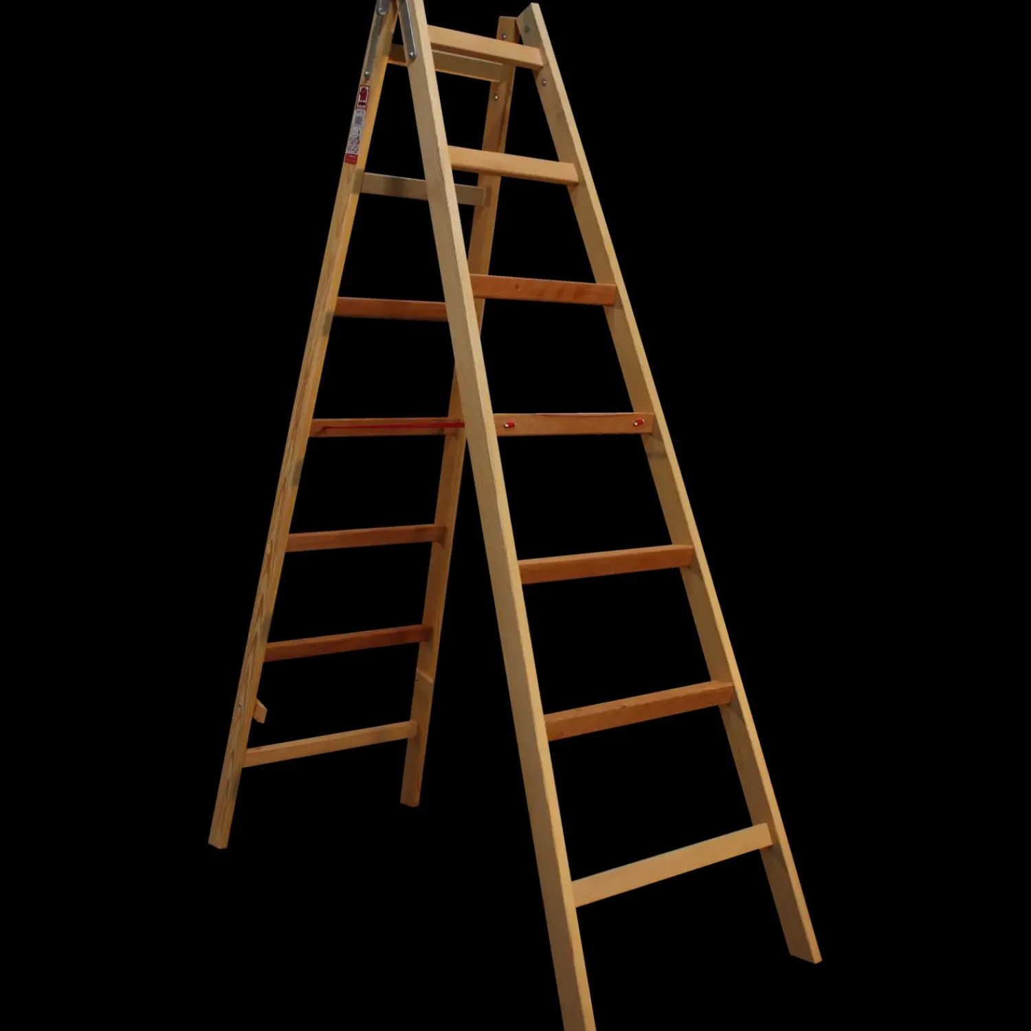 Online Jumbo proff træwienerstige 7 trin 1,88 m