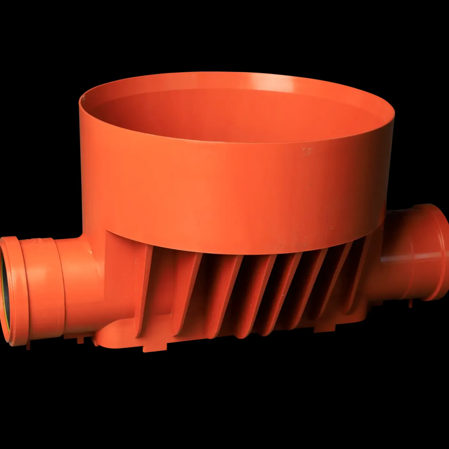 New Kaczmarek 315 PP gennemløbsbrønd type 1 med pakning Ø110 mm