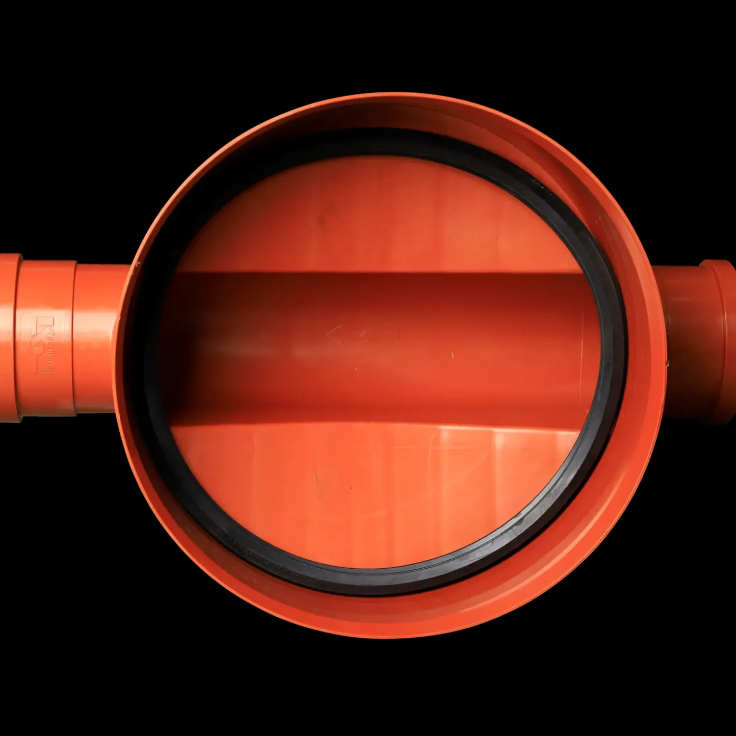 New Kaczmarek 315 PP gennemløbsbrønd type 1 med pakning Ø110 mm