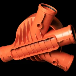 Discount Kaczmarek 315 PP gennemløbsbrønd type 5 med pakning Ø110 mm