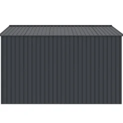 Redskabsskure I Stål^Kenneth redskabsskur med dobbeltdør, 10,84 m²