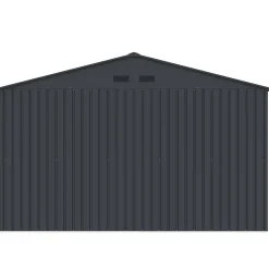 Redskabsskure I Stål^Kenneth redskabsskur med dobbeltdør, 10,84 m²