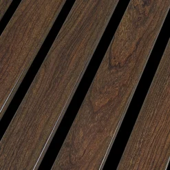 Kirkedal Hegnsbrædder|Tilbehør Til Hegn^Alu Design Panel 635x1800 mm smoked oak