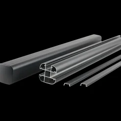 Kirkedal Hegnsbrædder|Tilbehør Til Hegn^Alu Design Panel 635x1800 mm smoked oak