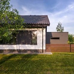 Komposithegn^Kirkedal Alu Design Panel 635x1800 mm hardwood startsæt