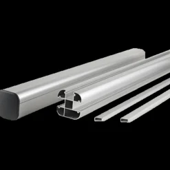 Komposithegn^Kirkedal aluminium komposithegn startsæt K1 (fer/not) Sort