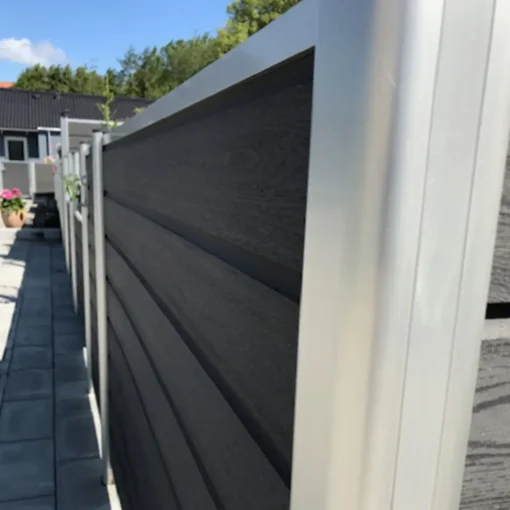Best Kirkedal aluminium komposithegn startsæt K2 (dobbeltklink) Sort/Sort