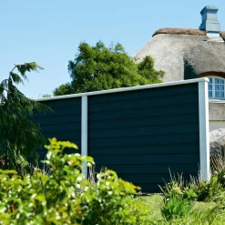 Discount Klinkbeklædning gran 32 x 150 mm høvlet, grundmalet sort 177 cm