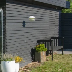 Klinkbeklædning^Klinkbeklædning gran sortmalet 19x125 mm x 4,2 m