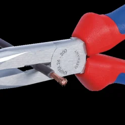 Knipex Tænger^spidstang med skær og flerkomponent håndtag 200 mm