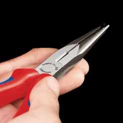 Knipex Tænger^spidstang med skær og flerkomponent håndtag 200 mm