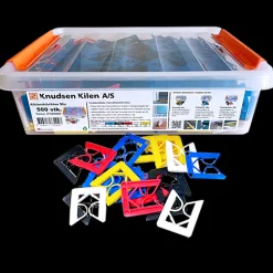 Sale Knudsen Kilen afstandsbrikker mix 500 stk