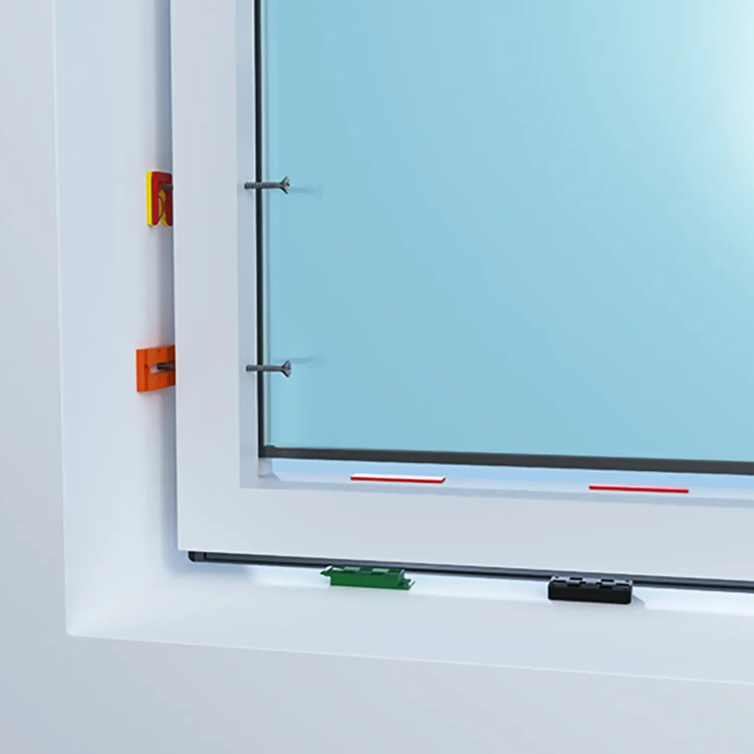 Sale Knudsen Kilen afstandsbrikker mix 500 stk