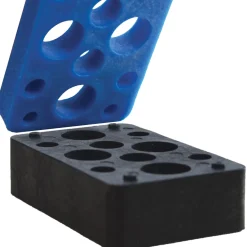 Knudsen Kilen Kiler^K-klods 6T blå 10x50x80 mm