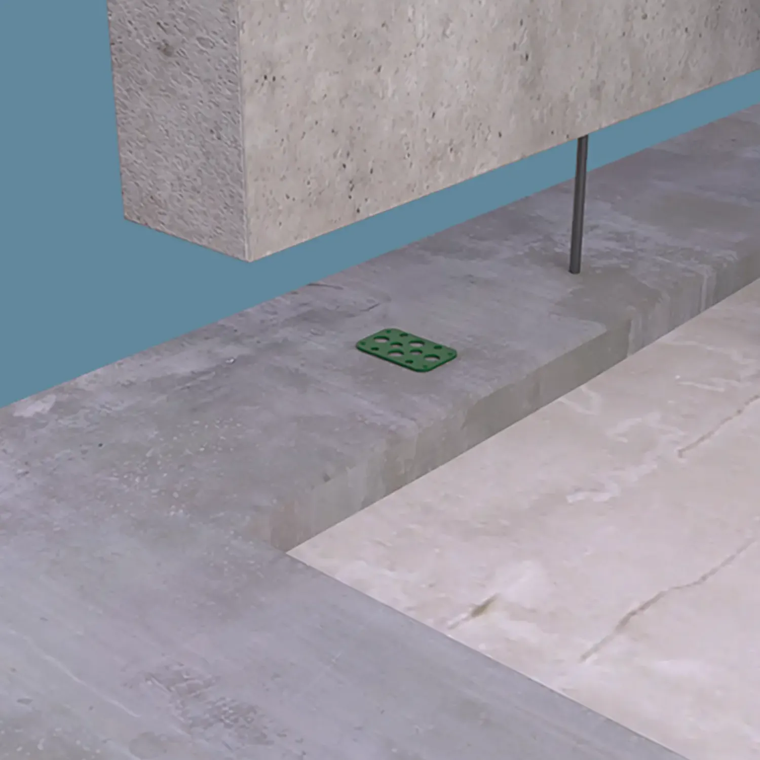 Sale Knudsen Kilen K-klods 6T grøn 2x50x80 mm