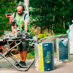 Haveredskaber^Kwickan affaldsbeholder 120-200 L i genbrugsplast