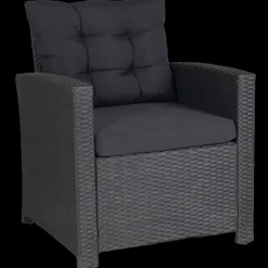 Outlet Langø havestol 71x86x70 cm sort