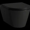 New Laufen Kartell væghængt toilet Glossy sort