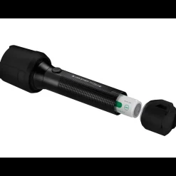 Outlet Ledlenser P6R Work lommelygte inkl. 1xgenopladelig batteri sort