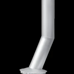 Lindab Ståltagrender^Rainline skydestykke skråt - Ø75 mm