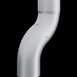 Lindab Ståltagrender^Rainline sokkelknæ - Ø75 mm