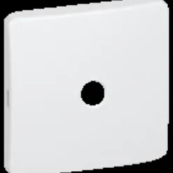 Outlet LK Lauritz Knudsen LK Fuga afdækning m/jord gl. lampeudtag 50x50 mm hvid