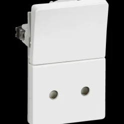 LK Lauritz Knudsen Stikkontakter Og Afbrydere^LK Fuga stikkontakt 1 1/2 modul hvid