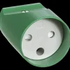 LK Lauritz Knudsen Stikkontakter Og Afbrydere^LK hunstik rund u/jord 250V grøn